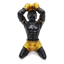 Load image into Gallery viewer, Vintage Resin Paint Statue Muay Thai Gift Boxing Figure Sculpture Decor Souvenir