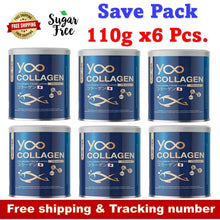 Load image into Gallery viewer, 6x YOO COLLAGEN Skin &amp; Health Soften Moisturize Anti Aging Skin Sugar Free 110g
