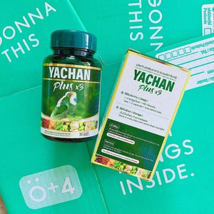 2x30Caps Yachan Plus3 Dietary Supplement Product Yachan Detox Prevent Burn Fat