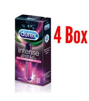 4X Durex PLAY O - Orgasmic Enhancing Gel Lubricant water base & Pleasure Women