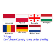 Load image into Gallery viewer, 20 Country Medium Size National Flag Iron Patch Embroidery Backpack Country