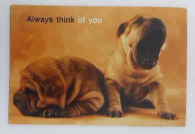 ALWAYS THINK OF U funny joke pic Design Vintage Poster Magnet Fridge Collectible