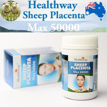 Load image into Gallery viewer, Healthway Sheep Placenta Max 50000mg Nourish Skin Look Aura Radiant Younger