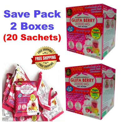 2x Berry 200000mg PUNCH Collagen Drink Q10 Vitamin C Tightening Pore Smooth Aura