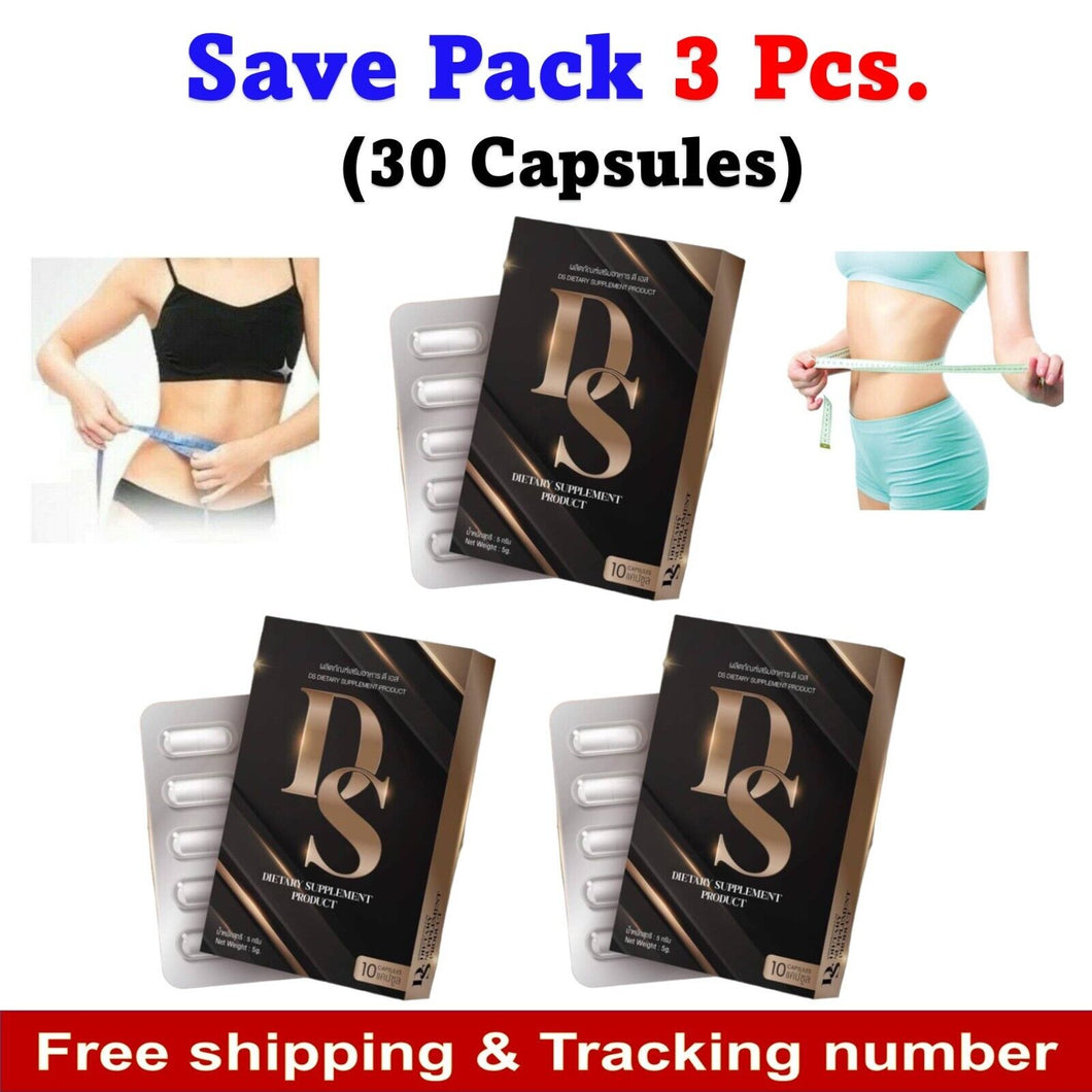3 X New DS D-One Dietary Supplement Weight Control Block Burn Break 10 capules