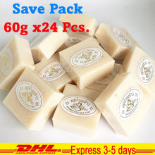 Load image into Gallery viewer, 24x Rice Milk Soap Collagen Face Body Bath Anti Aging Acne Pimples Aura Skin