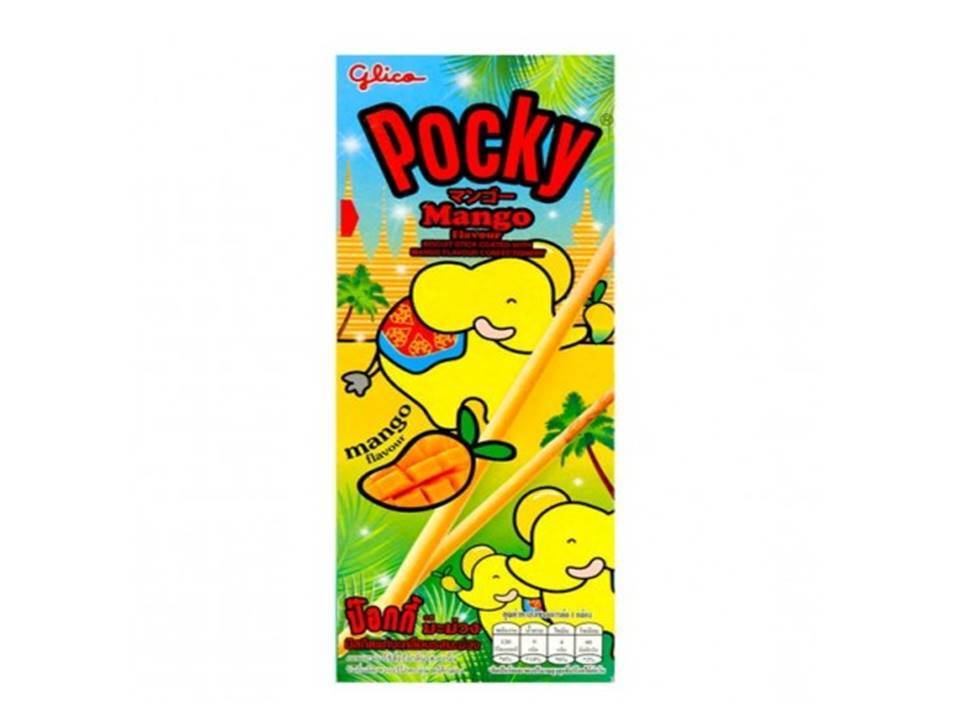 Mango Thai Flavor Snack Biscuit Stick Glico Pocky 25g