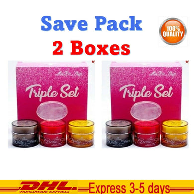 2x Triple Set cream face shadow baby face PSC Princess skin care size 10g