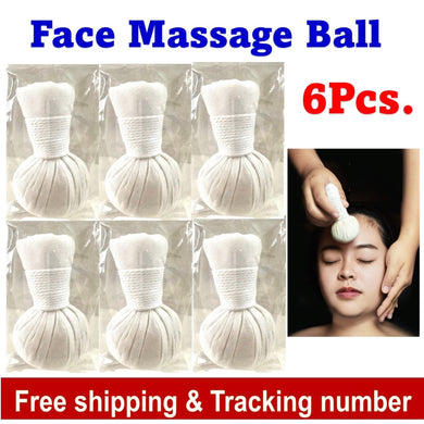 6X Massage Ball Thai Herbal Hot Spa Face Compress Aroma Relaxing Body Natural