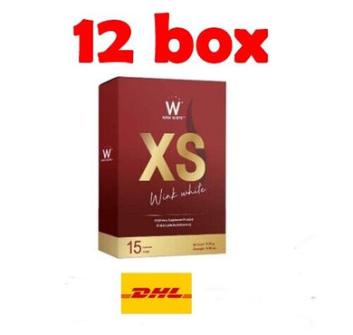 12 BOX WINK WHITE XS Dietary Supplement Weight Control Morosil S burn fat fast