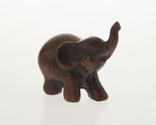 Load image into Gallery viewer, Elephant Resin Carved Miniature Animal Figurine Wildlife Craft Collectible Decor
