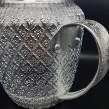 Load image into Gallery viewer, Pitcher Jug Jar Mug Aluminum Liquid Water Vintage Thai Silver Set