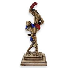 Load image into Gallery viewer, Vintage Resin Paint Statue Muay Thai Gift Boxing Figure Sculpture Decor Souvenir