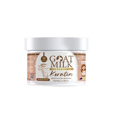 Load image into Gallery viewer, 1Set Goat Milk Keratin Shampoo &amp; Serum goat milk &amp; Hair Treatment Premium