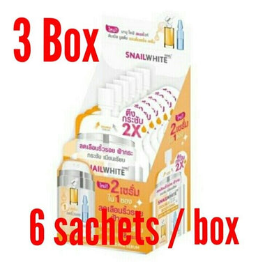 3x Whitening Snailwhite Double Boosting Anti Aging Serum Instant Wrinkle Remover