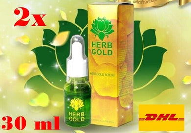 2x Pure White Gold Serum Brightening Skin Reduce blemishes freckles dark spot