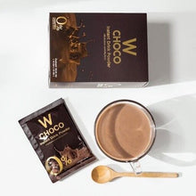 Load image into Gallery viewer, 3x CHOCO Wink White Instant Drink Weight Control Chocolate Slim Fiber 0% Fat