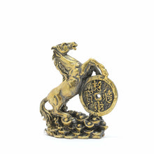 Load image into Gallery viewer, Thai Amulets statue Spirit Horse Brass Figurine Magic Rare Power Lucky Charm