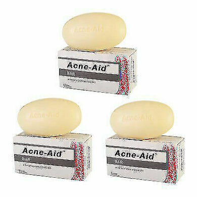 5X 100g STIEFEL ACNE AID Soap Bar Deep Pore Cleansing Pimple Oily Skin Face Aid