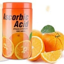 Load image into Gallery viewer, PATAR Ascorbic Acid TABLETS Vitamin C Orange Flavor 50mg (1000 Tablets)