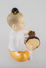 Load image into Gallery viewer, Thai Traditional Instrument Resin Classic Doll Costume Drum Collectible Decor
