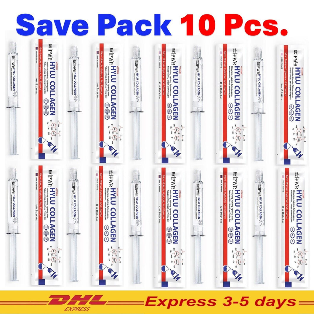 10x PWP Hylu Collagen Serum Essence Reduce Wrinkles Anti-aging Moisturizing 10ml