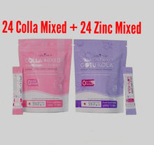 Load image into Gallery viewer, 24 Mixed Pomegranate extract + 24 Zinc Mixed Gotu Kola Nourishing Skin Freshness