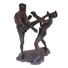 Load image into Gallery viewer, Muay Thai Statue Vintage Resin Gift Kick Boxing Figure Sculpture Decor Souvenir