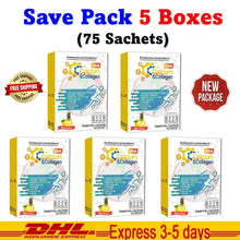 Load image into Gallery viewer, 5x CC Calcium Collagen Strengthen JointsKnees Plus Vitamins (10gx15 Sachets)