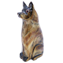 Load image into Gallery viewer, Fox Buffalo Horn scarce Collectibles Craft Collection Unique Carving gift Decor