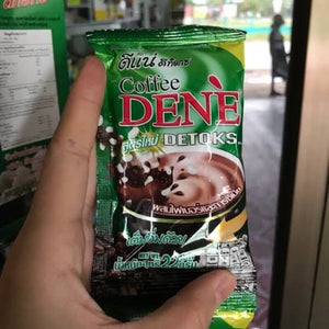DENE Fiber Detox Coffee Cleansers Weight Loss Slimming FDA Thai Excrete Diet