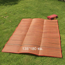 Load image into Gallery viewer, Thai Mat Plastic Woven Fold Assorted Color Beach Picnic Camping Sport Party Gift
