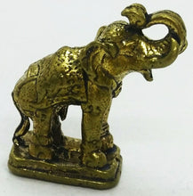 Load image into Gallery viewer, Miniature BrassElephent Sacred Talisman Love Charm Magic Thai Amulet Pendant