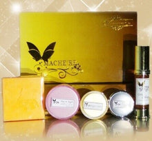 Load image into Gallery viewer, 3 Mache&#39;re Gold Whitening Cream Soap Sunscreen Serum skin care Freckles Wrinkles