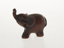 Load image into Gallery viewer, Elephant Resin Carved Miniature Animal Figurine Wildlife Craft Collectible Decor