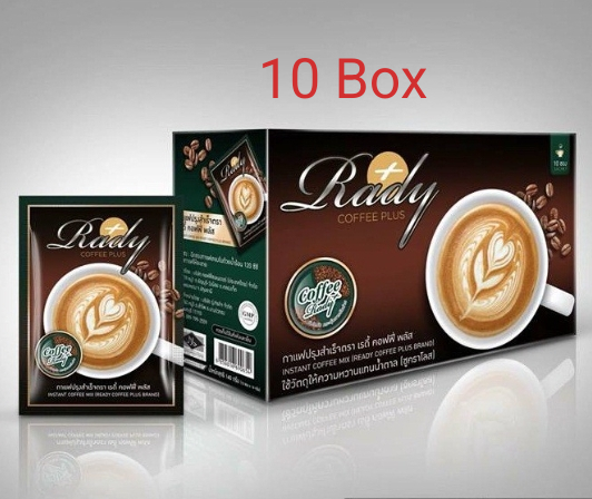 10X Rady Coffee Plus Coffee Dietary Supplement natural appetite fast fat burner