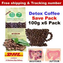 Load image into Gallery viewer, 6x Organic Pure Coffee Detox Enema Instant Coffee Detoxification Cleanse Colon