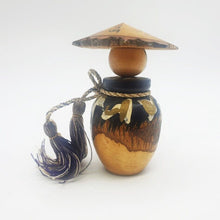 Load image into Gallery viewer, Japanese Kokeshi Wooden Sosaku Doll Rare Hand Painted Craft Vintage Cute