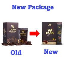 Load image into Gallery viewer, 3x CHOCO Wink White Instant Drink Weight Control Chocolate Slim Fiber 0% Fat