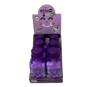 12x Play More Cooling Scent Grape Sugar Free Sweet Candy Kid Mellow Family