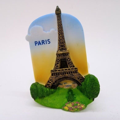 Eiffel Tower Paris 3D resin Magnet Handmade in Thailand Collectibles