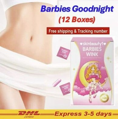 12x Barbieswink Goodnight Plus Detox Slim Excretory Control Hunger Weight Loss