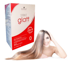 Load image into Gallery viewer, Schwarzkopf Frizzy Styling Cream Glatt Professional Hair Straightener Curly