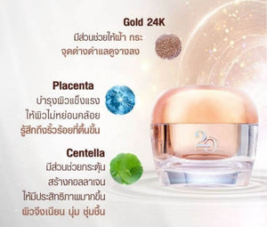 MINUS 20 Pink Gold 24K Cream Anti Wrinkle Bomb Collagen Rejuvenate Skin (30g)