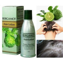 Load image into Gallery viewer, 3x90ml BERGAMOT Hair Lotion for Normal Dry Hair Nourish the Scalp to be Strong