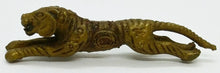 Load image into Gallery viewer, Miniature Amulet Tiger leape Brass Talisman Love Charm Magic Thai Pendant