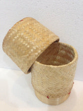 Load image into Gallery viewer, Thai Handmade Sticky Rice Serving Basket Medium Size 6.6x3.5x5&quot;