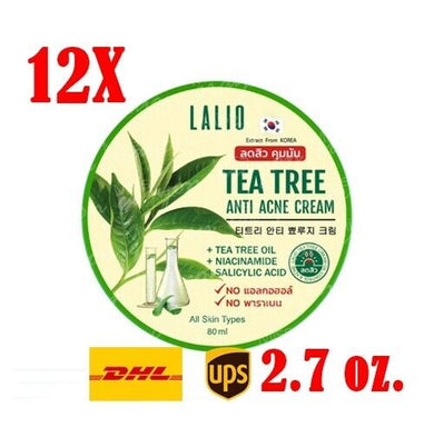 12X Tea Tree Cream Skin Discoloration Hyperpigmentation Anti Acne Face Mask2.7oz