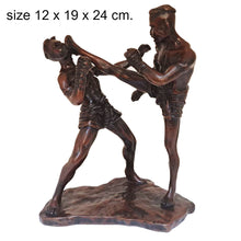 Load image into Gallery viewer, Muay Thai Statue Vintage Resin Gift Kick Boxing Figure Sculpture Decor Souvenir