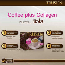 Load image into Gallery viewer, 4 x Truslen Plus Collagen Sugar Free Instant Coffee Diet Slimming Shape Drink